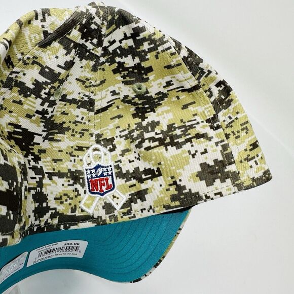NEW Miami Dolphins New Era Salute To Service 39THIRTY‎ Flexfit Hat Digital Camo - Picture 6 of 6